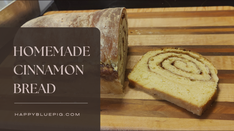 Homemade cinnamon bread